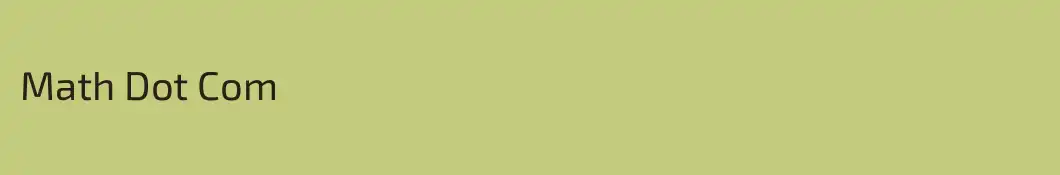 Math Dot Com